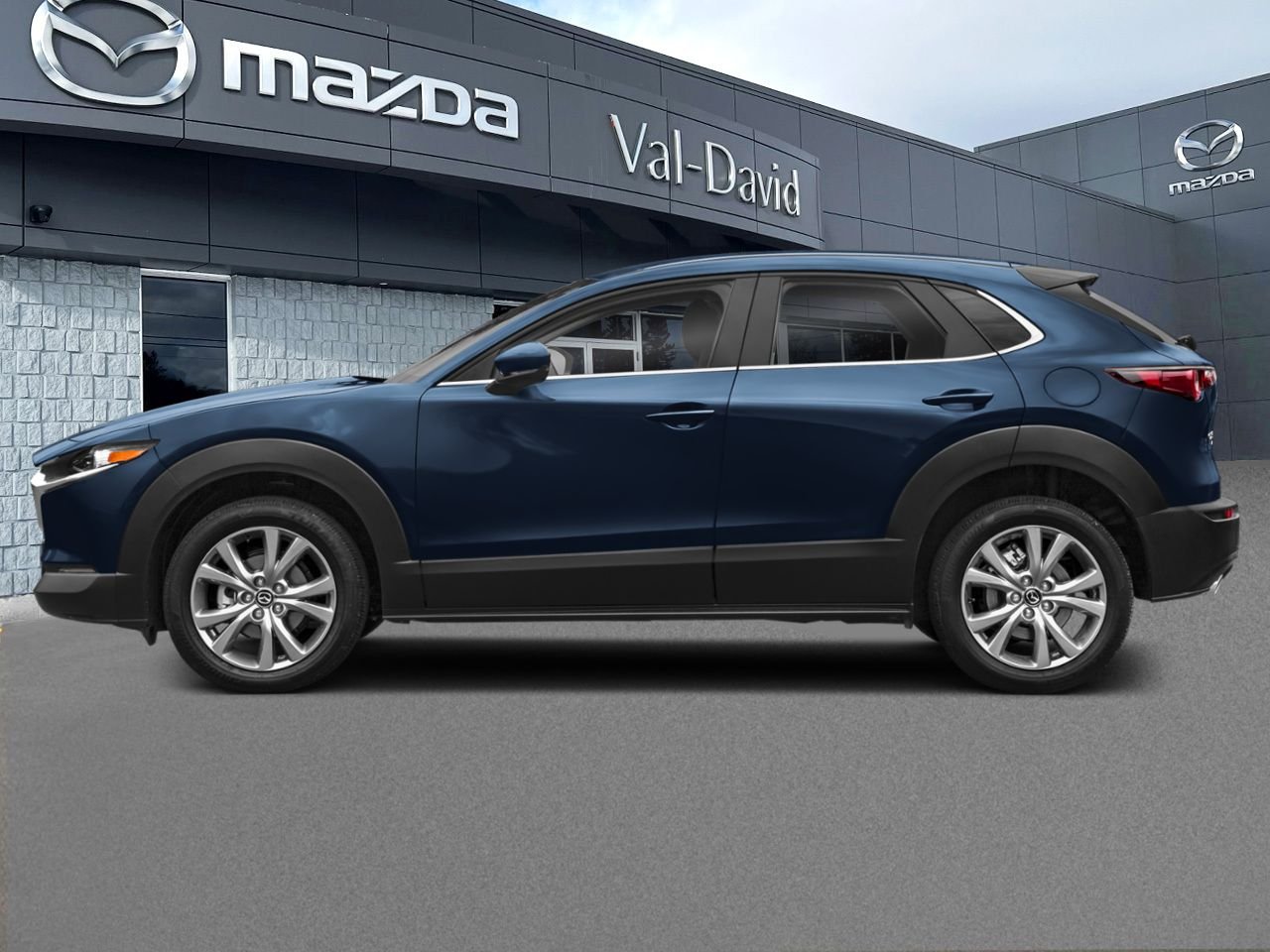 Mazda CX-30 GS TI 2026 Bleu cristal foncé mica Val-David - photo #1