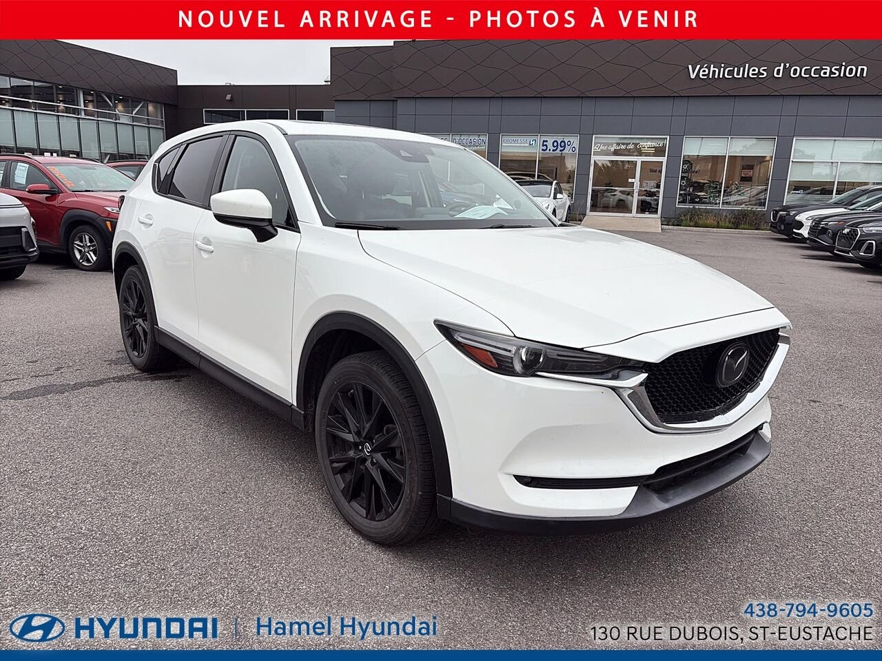 Mazda CX-5 2019 Blanc Saint-Eustache - photo #1