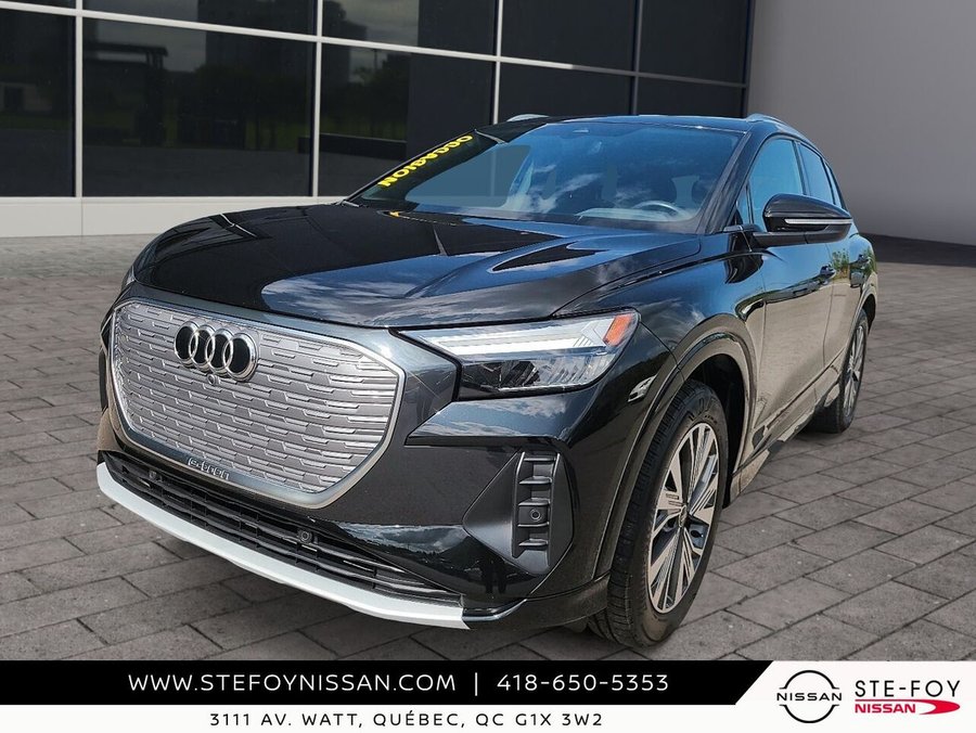 Audi Q4 e-tron QUATTRO S6960 2024 Noir