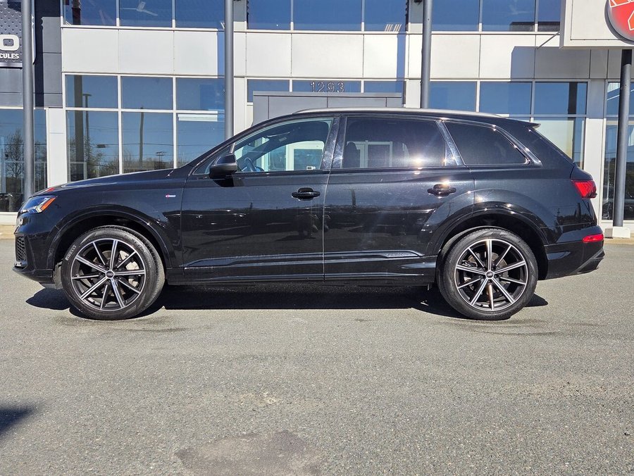 Audi Q7 Vorsprung 7 PASSAGERS + CAPACITÉ DE REMOQURAGE JUSQU'À 7700LB 2023 Noir