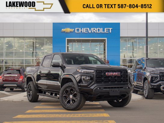2024 GMC Canyon Elevation Premium 2.7T | Power Sunroof Black