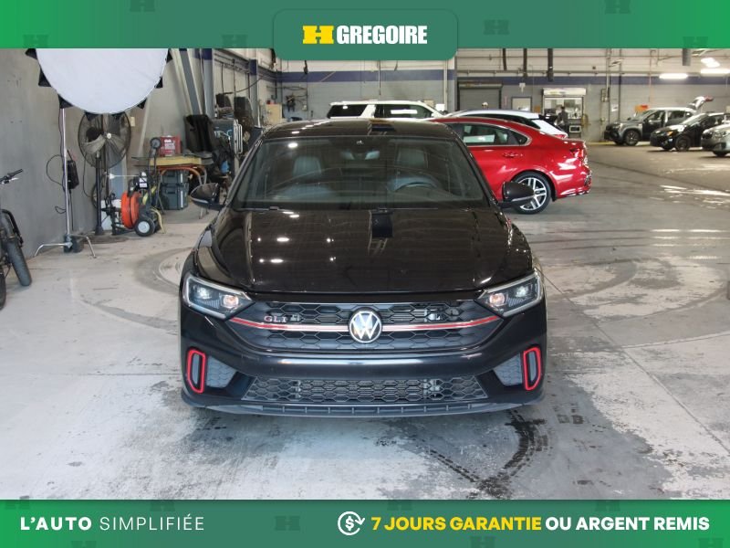 Volkswagen Jetta Autobahn AUTO A/C MAGS CUIR TOIT NAV CAM RECUL BLU 2024 Noir