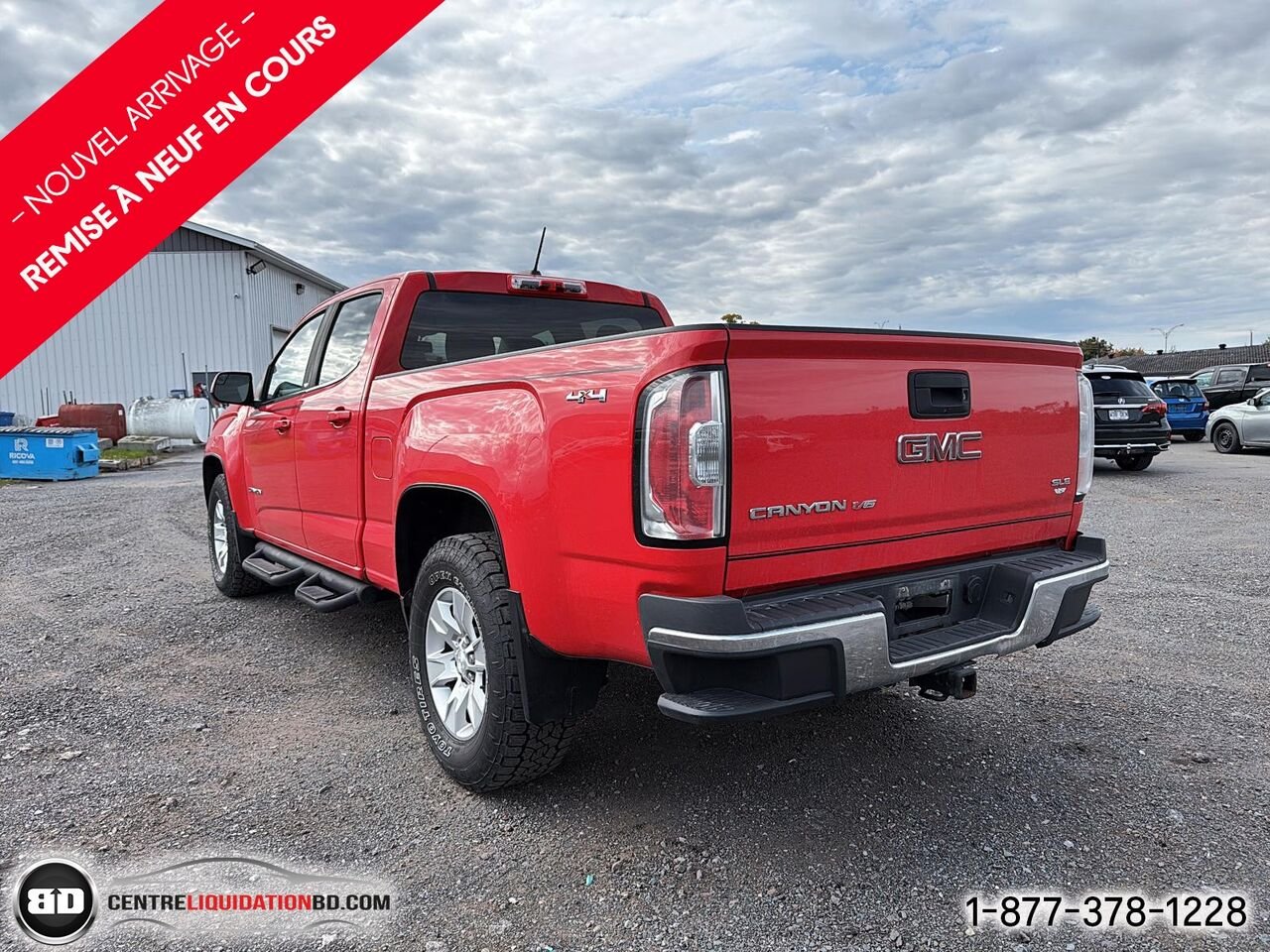 GMC Canyon SLE CREW CAB | BD0436 2018 Rouge Granby - photo #9