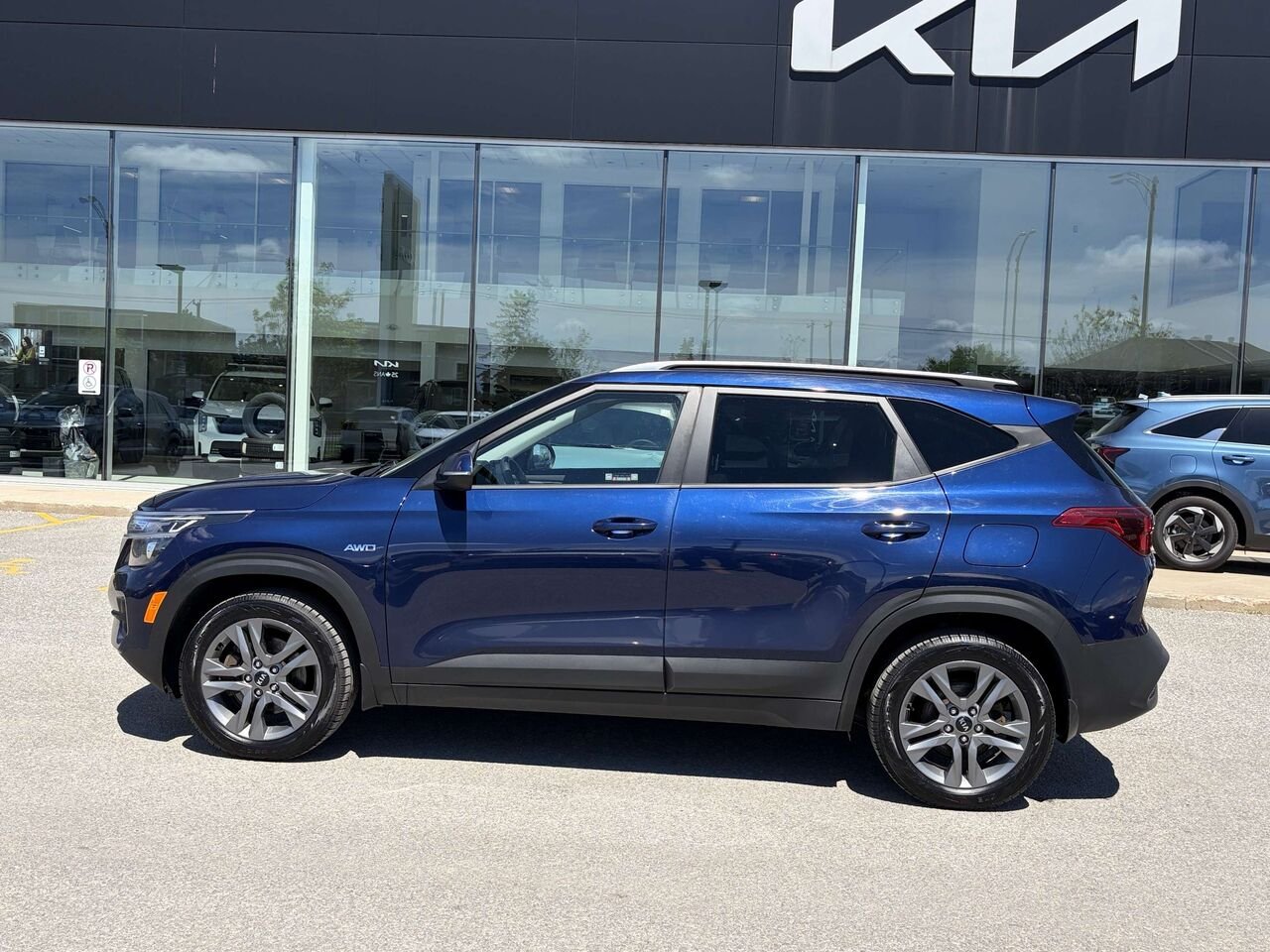 2021 Kia Seltos Blue Gatineau - photo #2