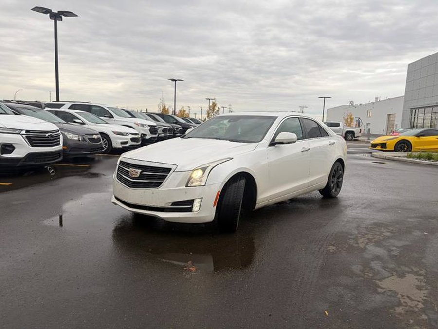2015 Cadillac ATS Sedan Performance AWD 3.6L | Power Sunroof | Heated Leather Seats White