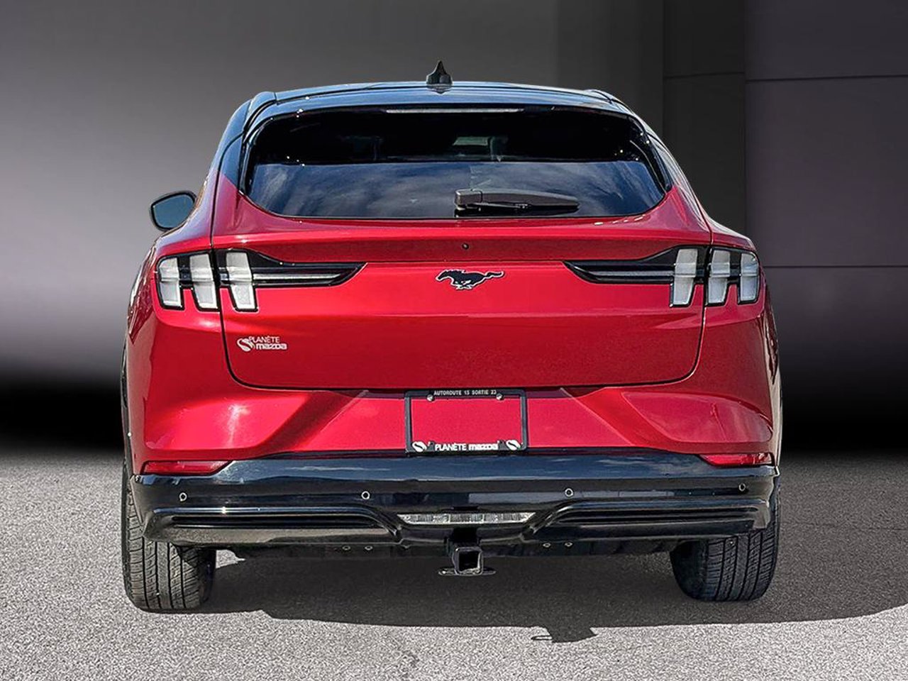 2021 Ford Mustang Mach-E 3FMTK3SU8MMA01467 Red Mirabel - photo #3