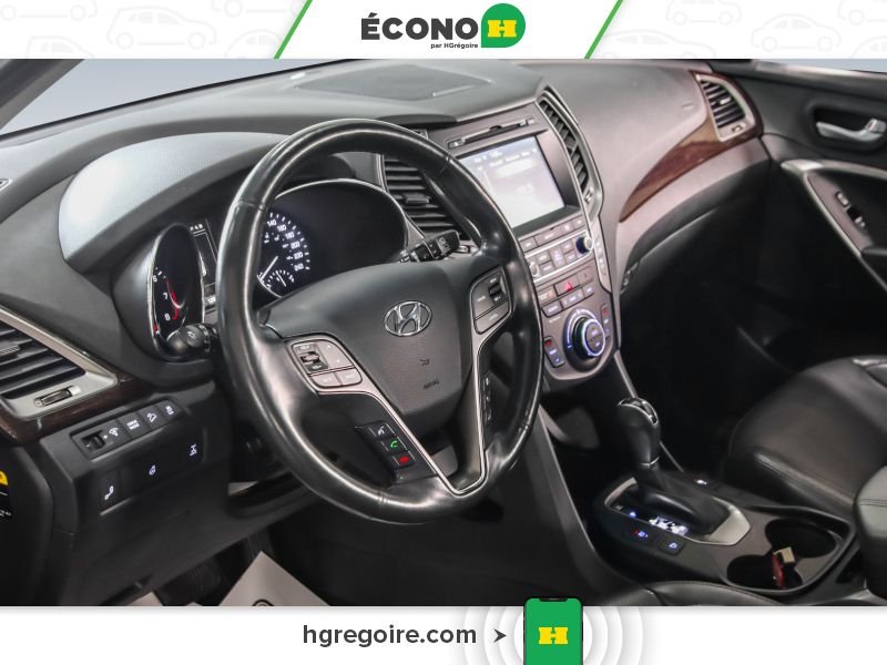 Hyundai Santa Fe 821072 | Limited AWD CUIR TOIT BLUETOOTH CAMÉRA MAGS 2017 Noir Laval - photo #16
