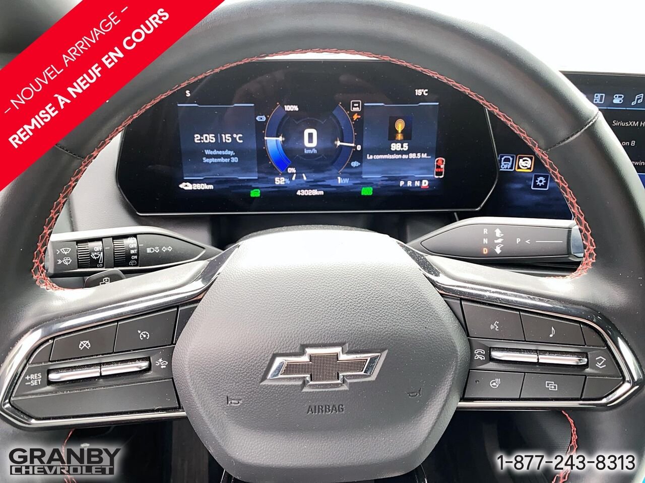 Chevrolet Equinox EV 4 portes RS | 27-0213A 2025 Rouge Granby - photo #11