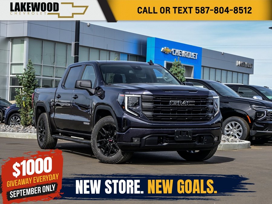 2024 GMC Sierra 1500 Elevation Preferred 3.0L Duramax X31 | Heated Bucket Seats Black
