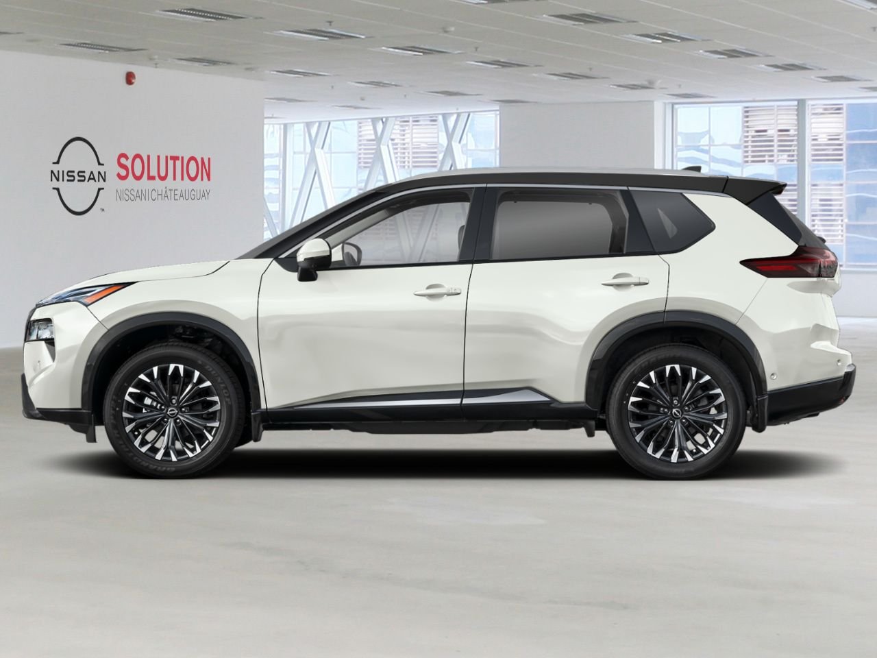 2026 NISSAN Rogue ROGUE PLATINE 2-Tone Everest White Tricoat Châteauguay - photo #2