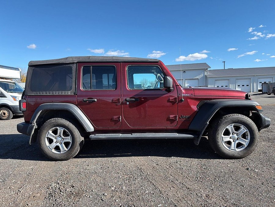 2022 Jeep Wrangler Unlimited Sport S 4x4 Red