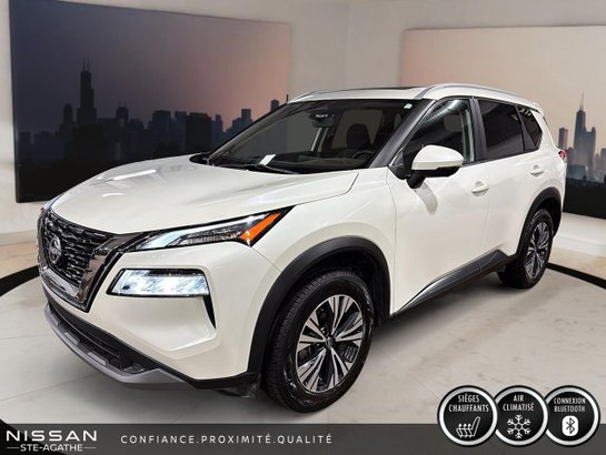 Nissan Rogue SV TI | SEULEMENT 27 125 KM | ENSEMBLE TOIT OUVRANT | SIÈGES CHAUFFANTS 2023 Blanc