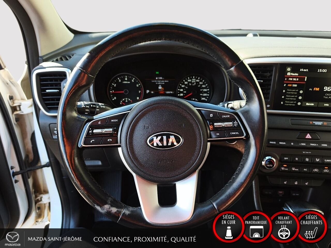 2020 Kia Sportage White Saint-Jérôme - photo #12
