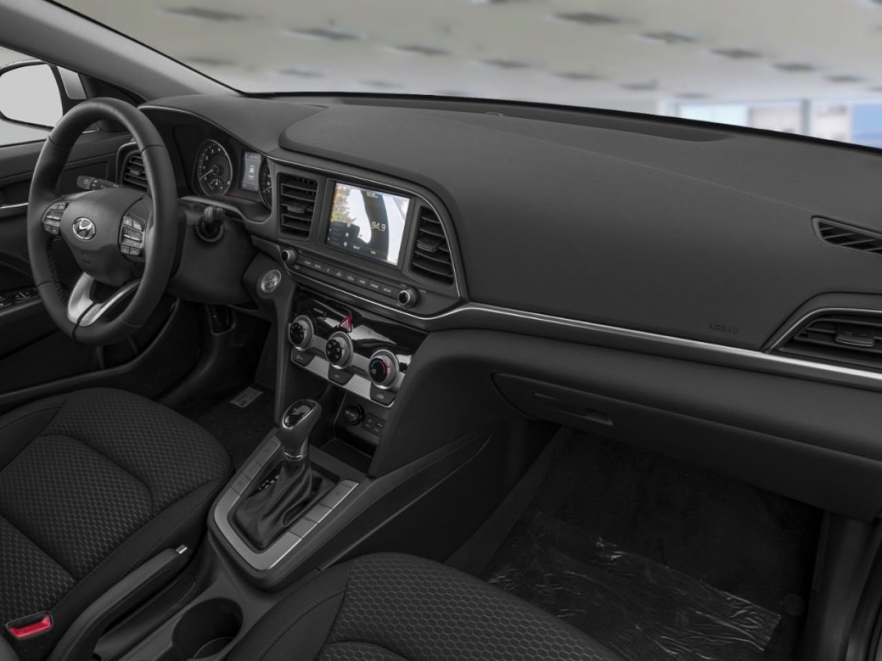2019 HYUNDAI Elantra Preferred BA avec ensemble Soleil et sécurité Platinum Silver Gatineau - photo #10