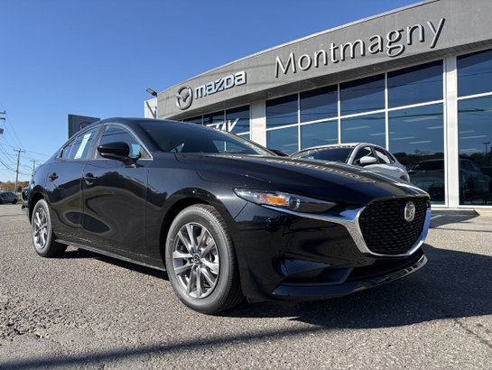 2026 MAZDA Mazda3 GX TA Jet Black Mica