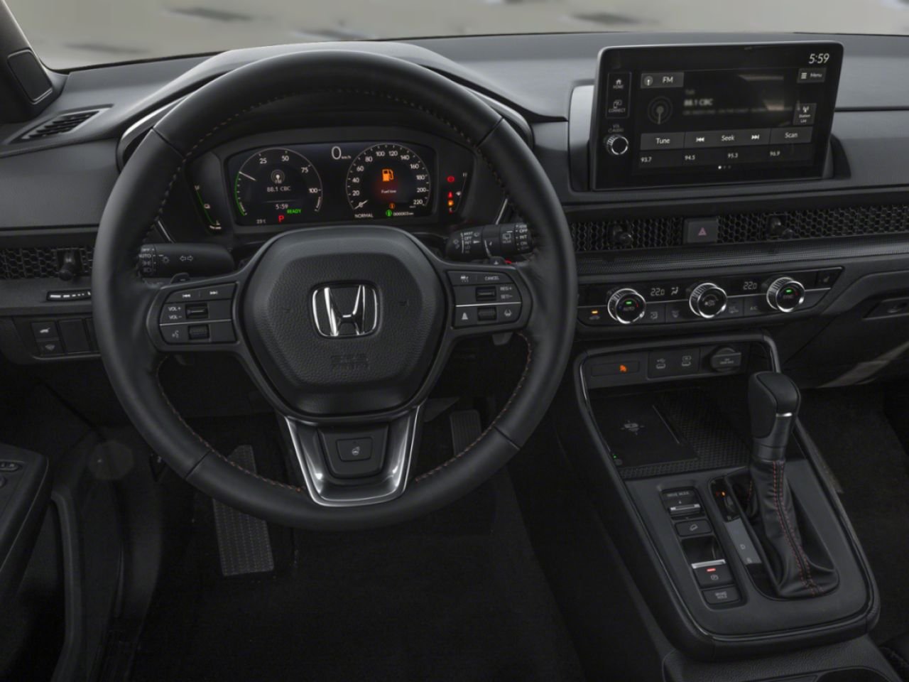 2027 Honda CR-V Hybrid CR-V EX-L HYBRID Canyon River Blue Metallic Matane - photo #11
