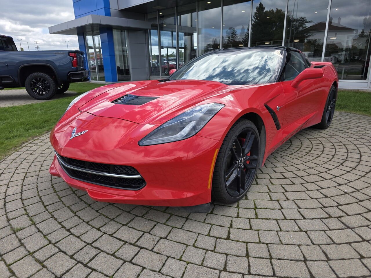 2015 Chevrolet Corvette Z51 3LT Red Rouyn-Noranda - photo #6