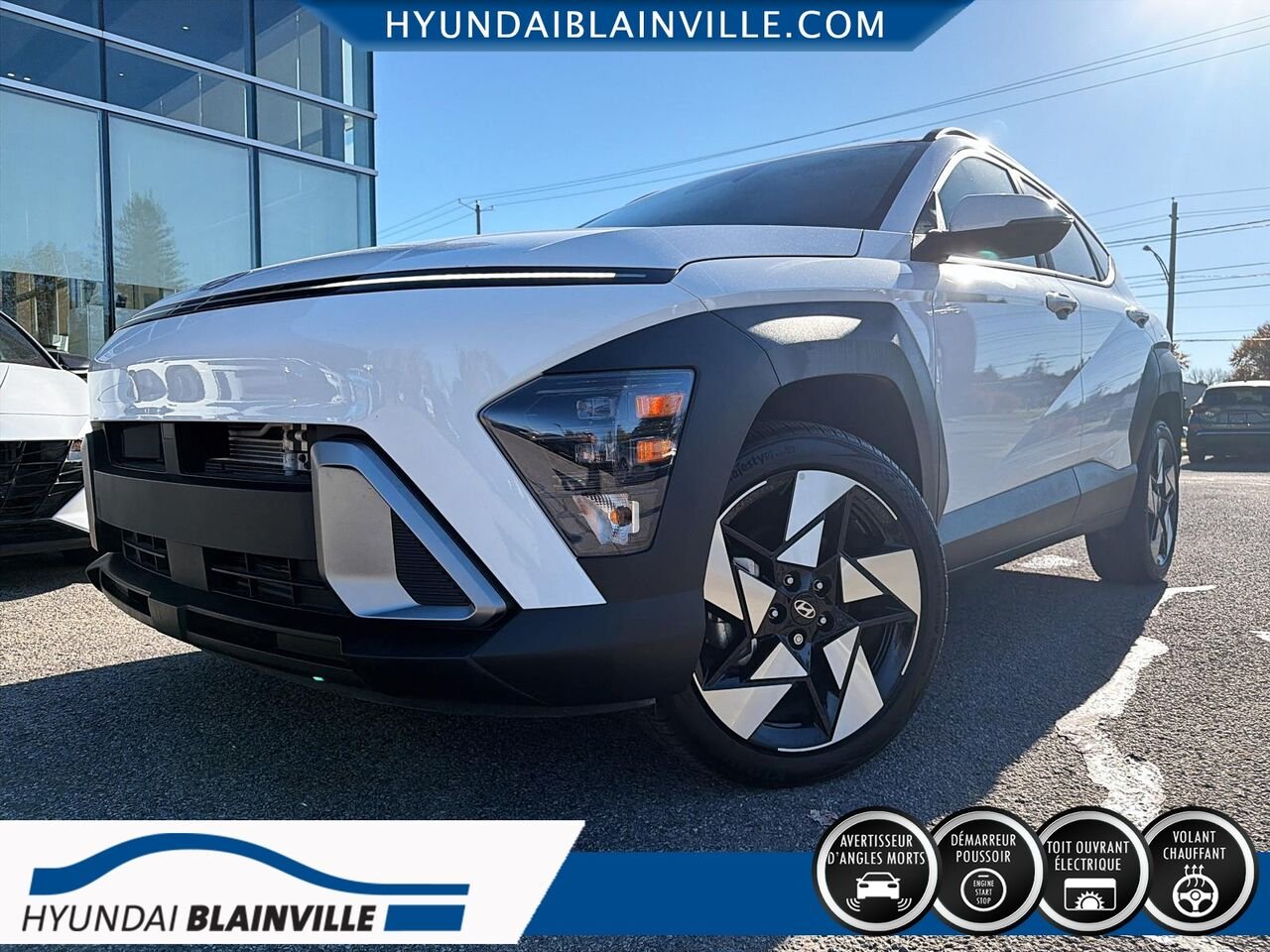 2025 Hyundai Kona White Blainville - photo #0