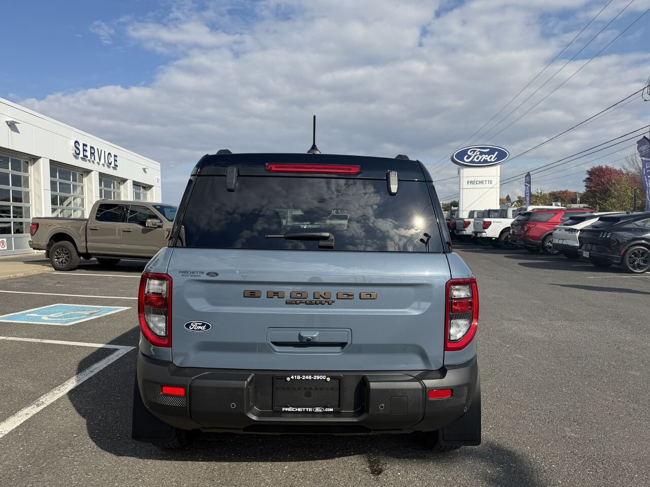 Ford Bronco Sport 2026 Gris azur métallisé trois couches Montmagny - photo #2
