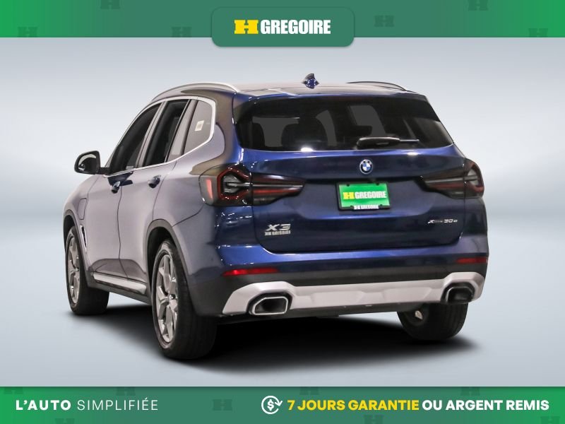 BMW X3 2023 Bleu Blainville - photo #5