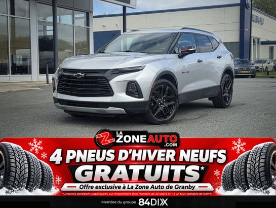 Chevrolet Blazer AWD 4500lbs capacite de remorquage 2022 Argent