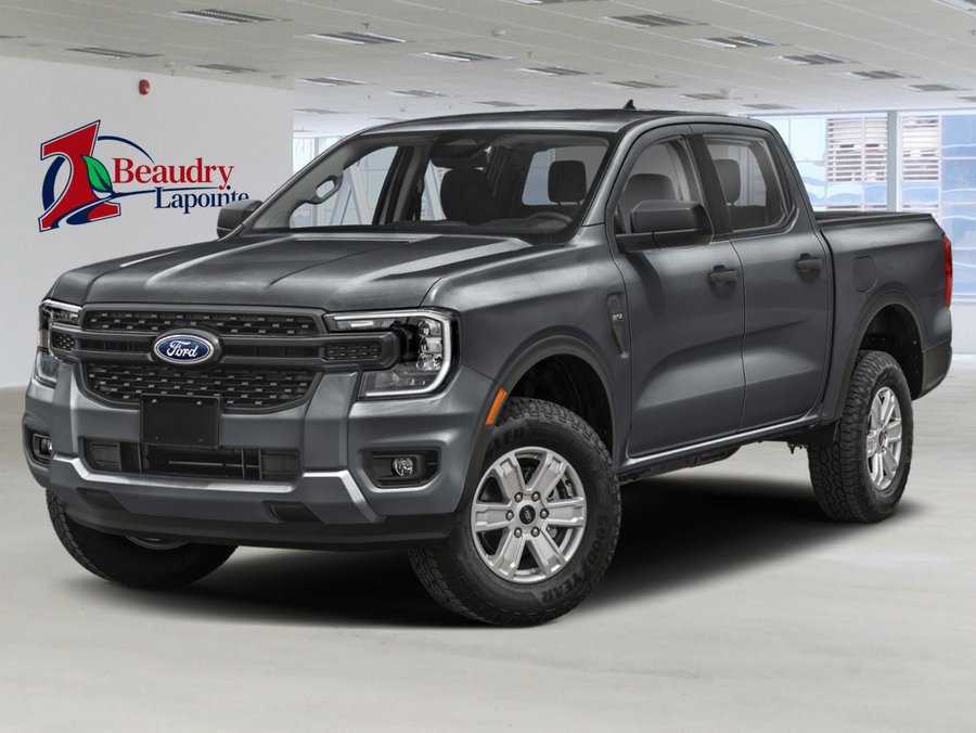 Ford Ranger XL cabine SuperCrew 4RM caisse de 5 pi 2026 Gris carbonisé métallisé