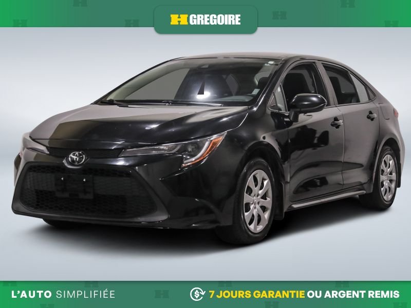 Toyota Corolla LE AUTO AC GR ELECT CAM RECUL BLEUTOOTH 2022 Noir