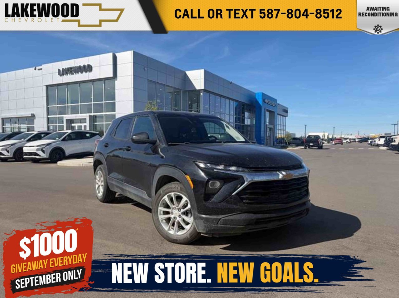 2024 Chevrolet Trailblazer FWD 4dr LS Black Sherwood Park - photo #0