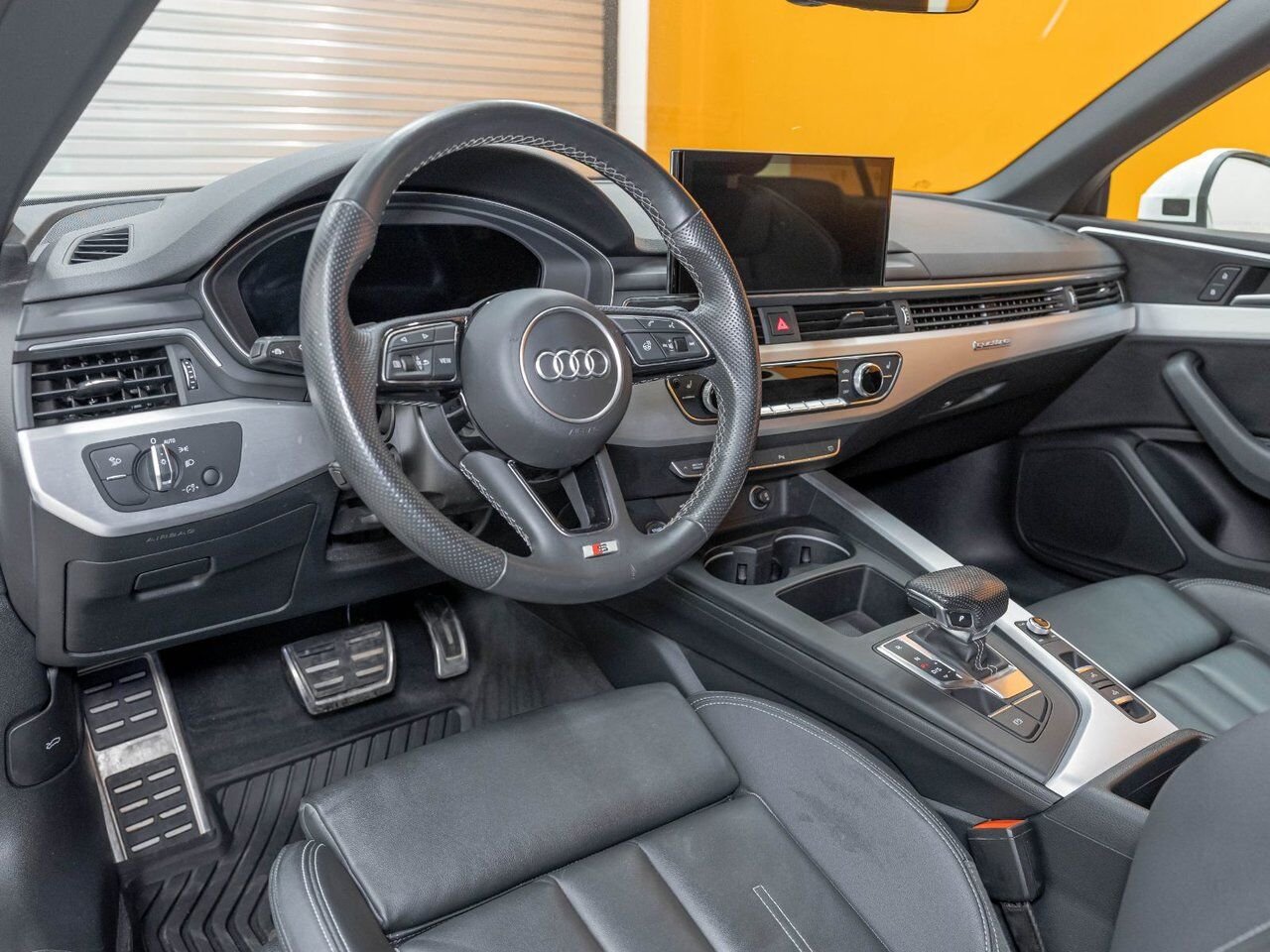 Audi A5 PROGRESSIV S LINE QUATTRO *NAV* CUIR SIÈGES CHAUFF 2021 Blanc Saint-Jérôme - photo #1