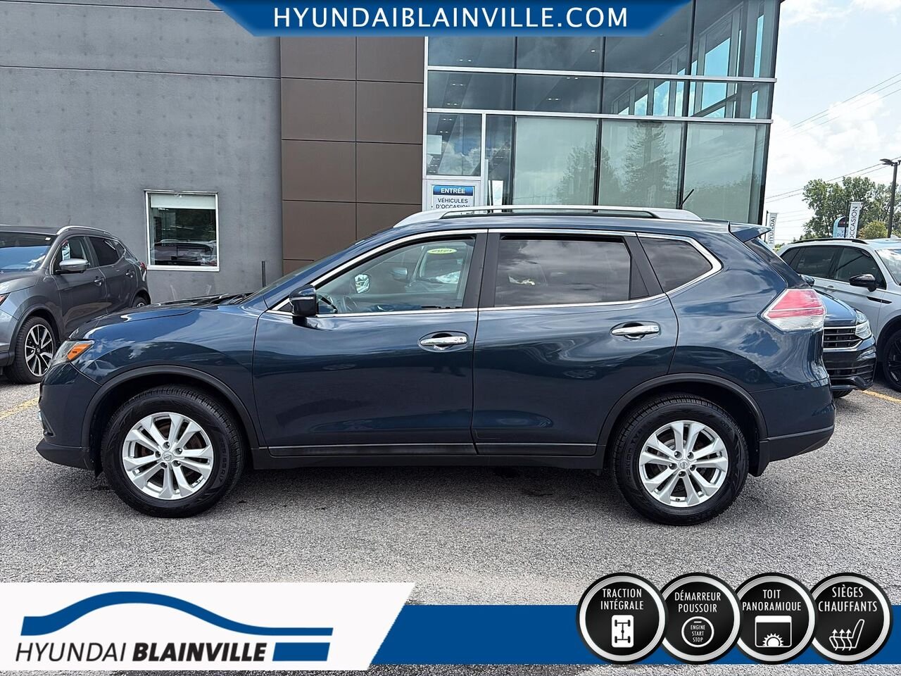 2015 Nissan Rogue Grey Blainville - photo #6