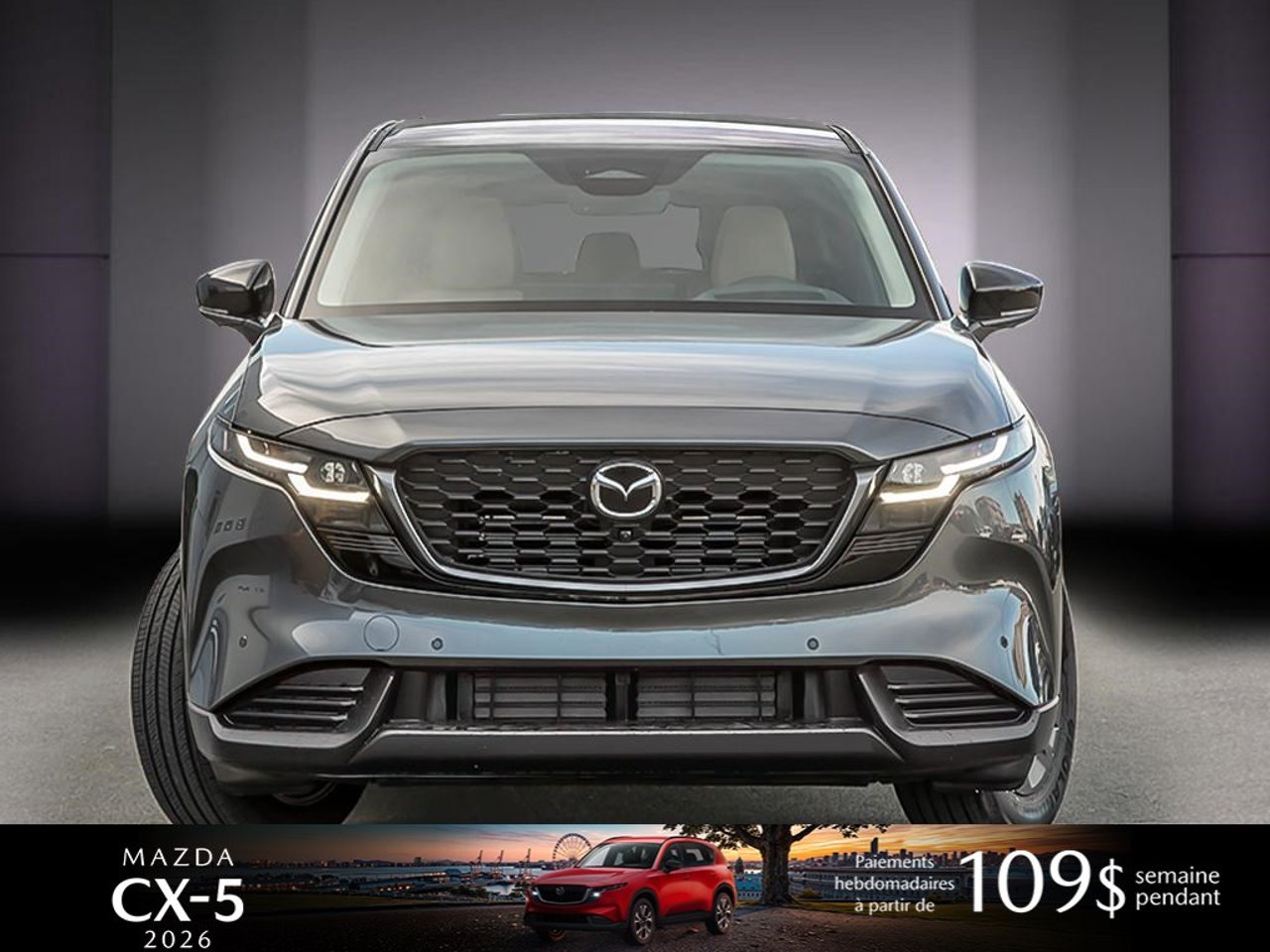 Mazda CX-5 JM3KMAHA5T0152240 2026 Gris mécanique métallisé Mirabel - photo #1