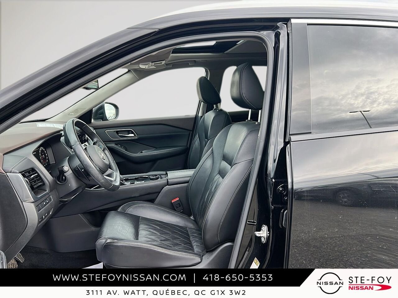 2023 Nissan Rogue PLATINE Black Ste-Foy - photo #8