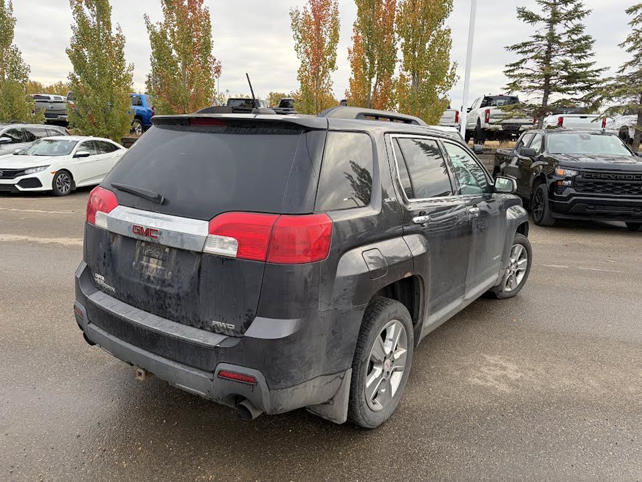 2015 GMC Terrain AWD 4dr SLE w/SLE-2 Black Sherwood Park - photo #4