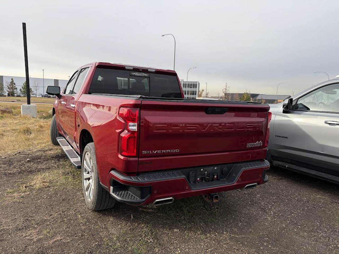2019 Chevrolet Silverado 1500 4WD Crew Cab 147 High Country Red Sherwood Park - photo #3