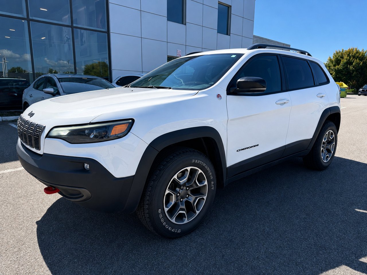 Jeep Cherokee JAMAIS ACCIDENTÉ / 4X4 / APPLE CARPLAY ET ANDROID AUTO 2022 Blanc Châteauguay - photo #2