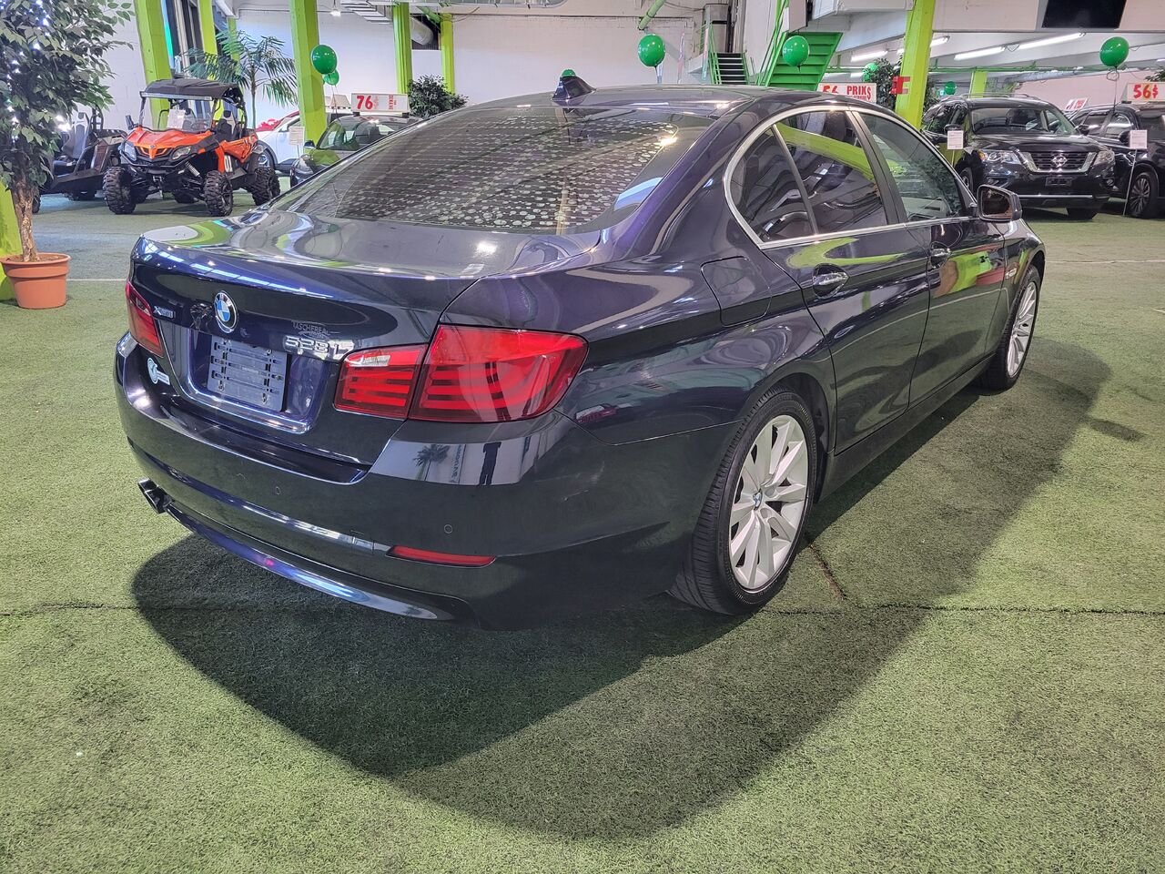 BMW Série 5 2013 Bleu Longueuil, - photo #5