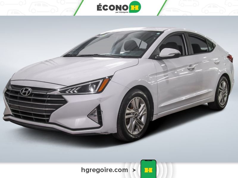 2019 Hyundai Elantra White Laval - photo #2