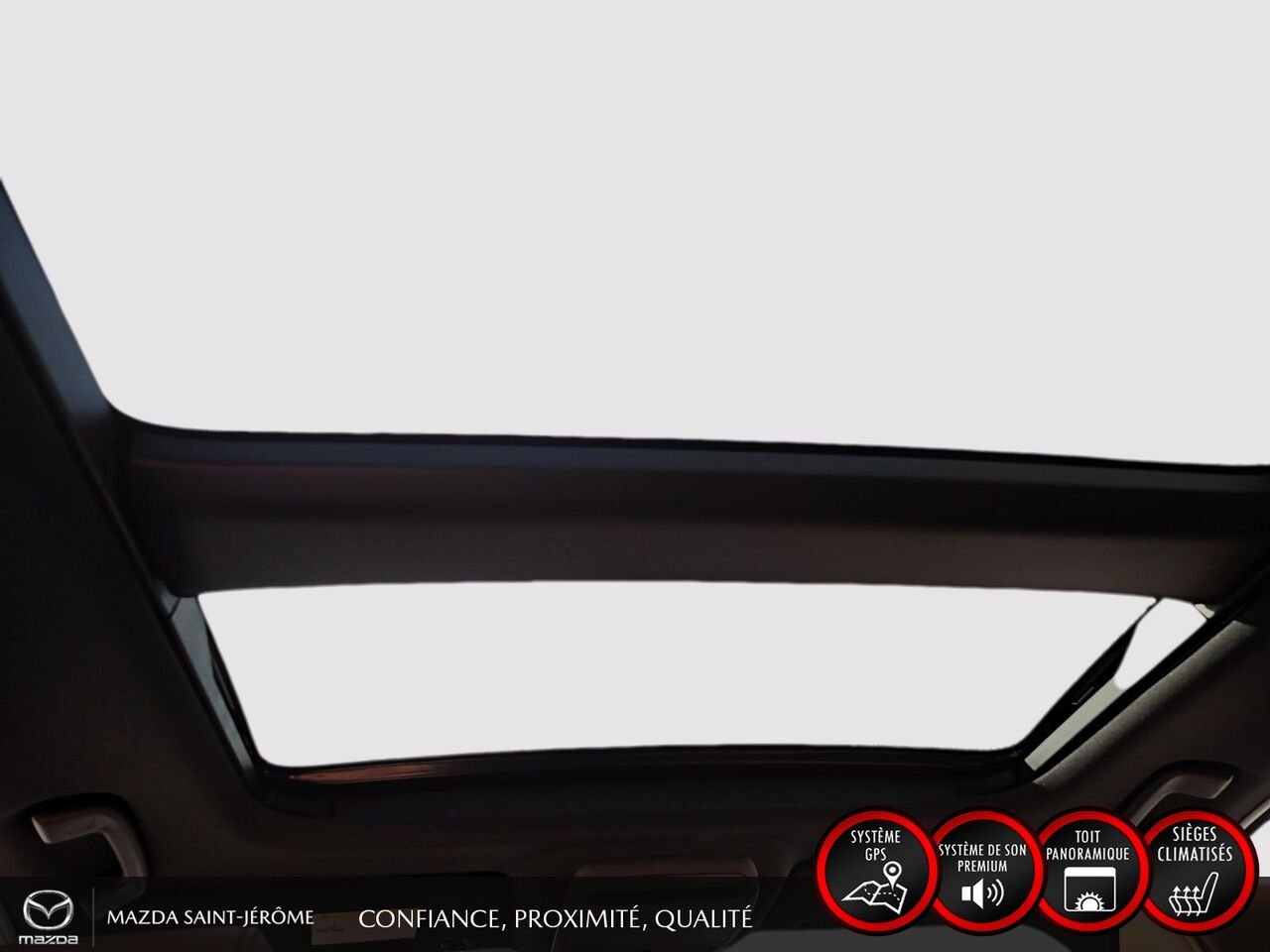 Mazda CX-90 hybride léger 2025 Rouge Saint-Jérôme - photo #17