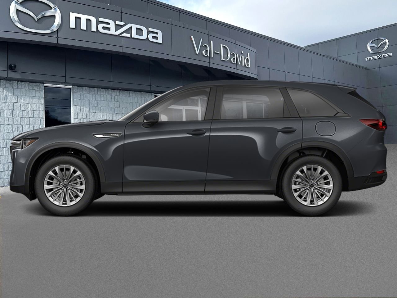 2026 Mazda CX-90 PHEV GS TI, HYBRIDE RECHARGEABLE Jet Black Mica Val-David - photo #1
