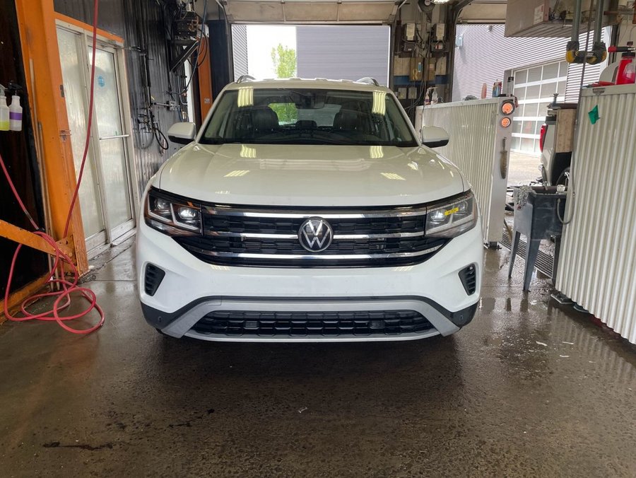 Volkswagen Atlas COMFORTLINE 4MOTION *7 PLACES SIÈGES CHAUF CARPLAY 2022 Blanc