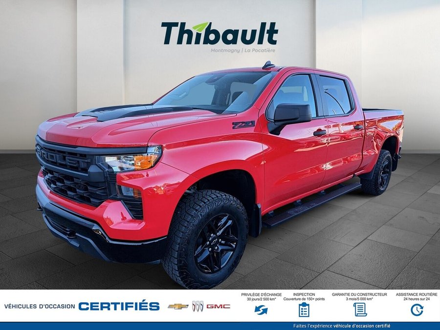 CHEVROLET SILVERADO Custom Trail Boss cabine multiplace 4RM 157 po 2026 Rouge