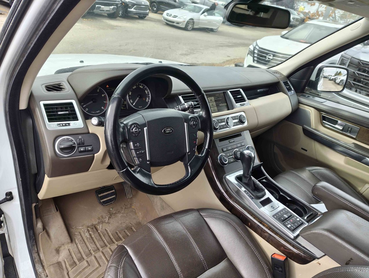 2012 Land Rover Range Rover Sport 4WD 4dr SC White Sherwood Park - photo #6