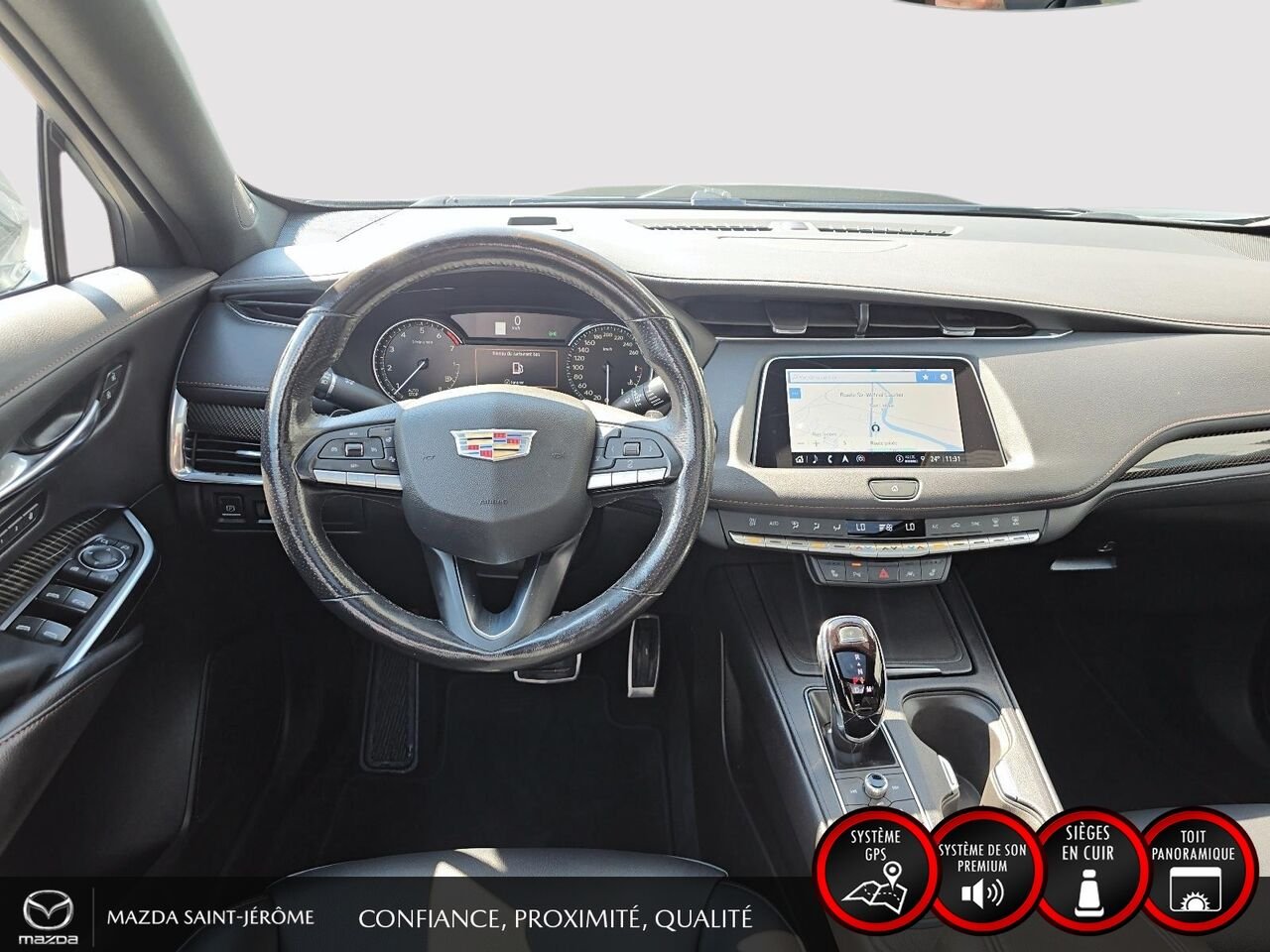 2023 Cadillac XT4 Sport | TOIT PANORAMIQUE | CUIR | AWD | SIÈGES AVANT ET ARRIÈRE CHAUFFANTS Grey Saint-Jérôme - photo #22