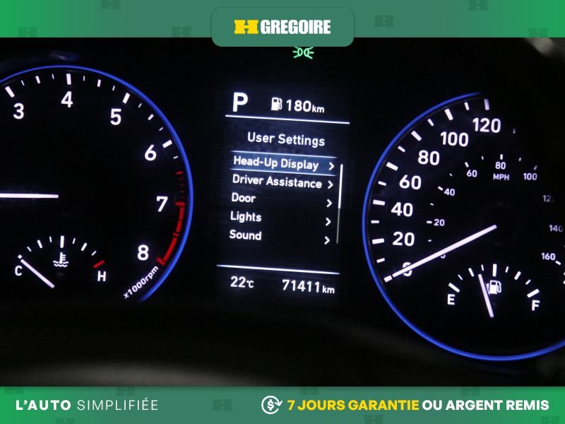 Hyundai Kona 822525 | Ultimate AWD AUTO AC CUIR TOIT NAV MAGS CAM RECUL 2020 Rouge Laval - photo #22