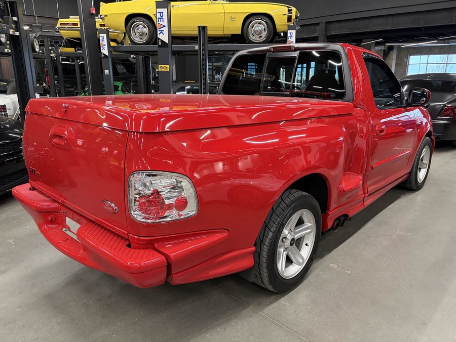 2004 Ford F-150 Heritage Lightning | Low Mileage | Paint Match Tonneau Cover | Remote Starter Red