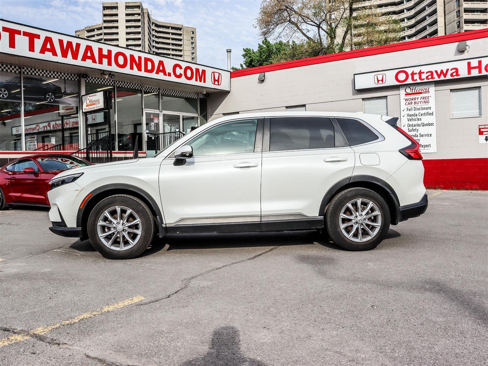 Honda CR-V EX-L 2023 White Ottawa & Gatineau - photo #4