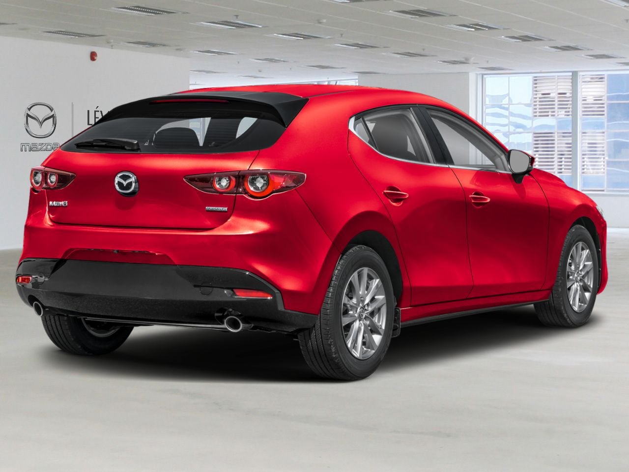 2026 Mazda Mazda3 Sport GX TA BA Soul Red Crystal Metallic Laval - photo #1