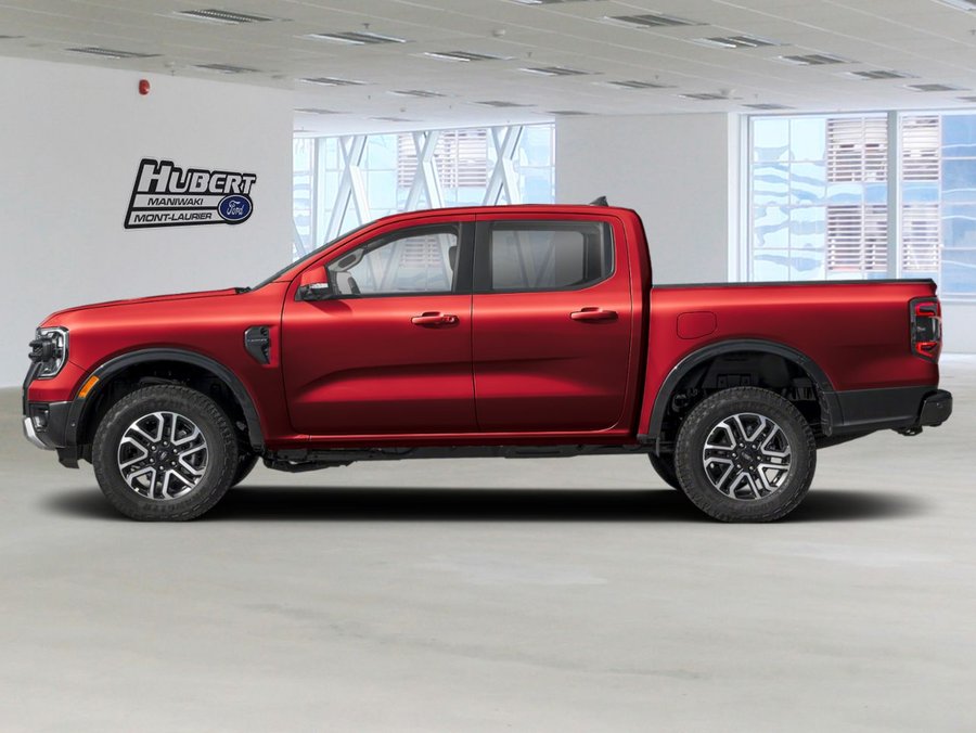 Ford Ranger LARIAT cabine SuperCrew 4RM caisse de 5 pi 2026 Rouge rubis métallisé teinté verni