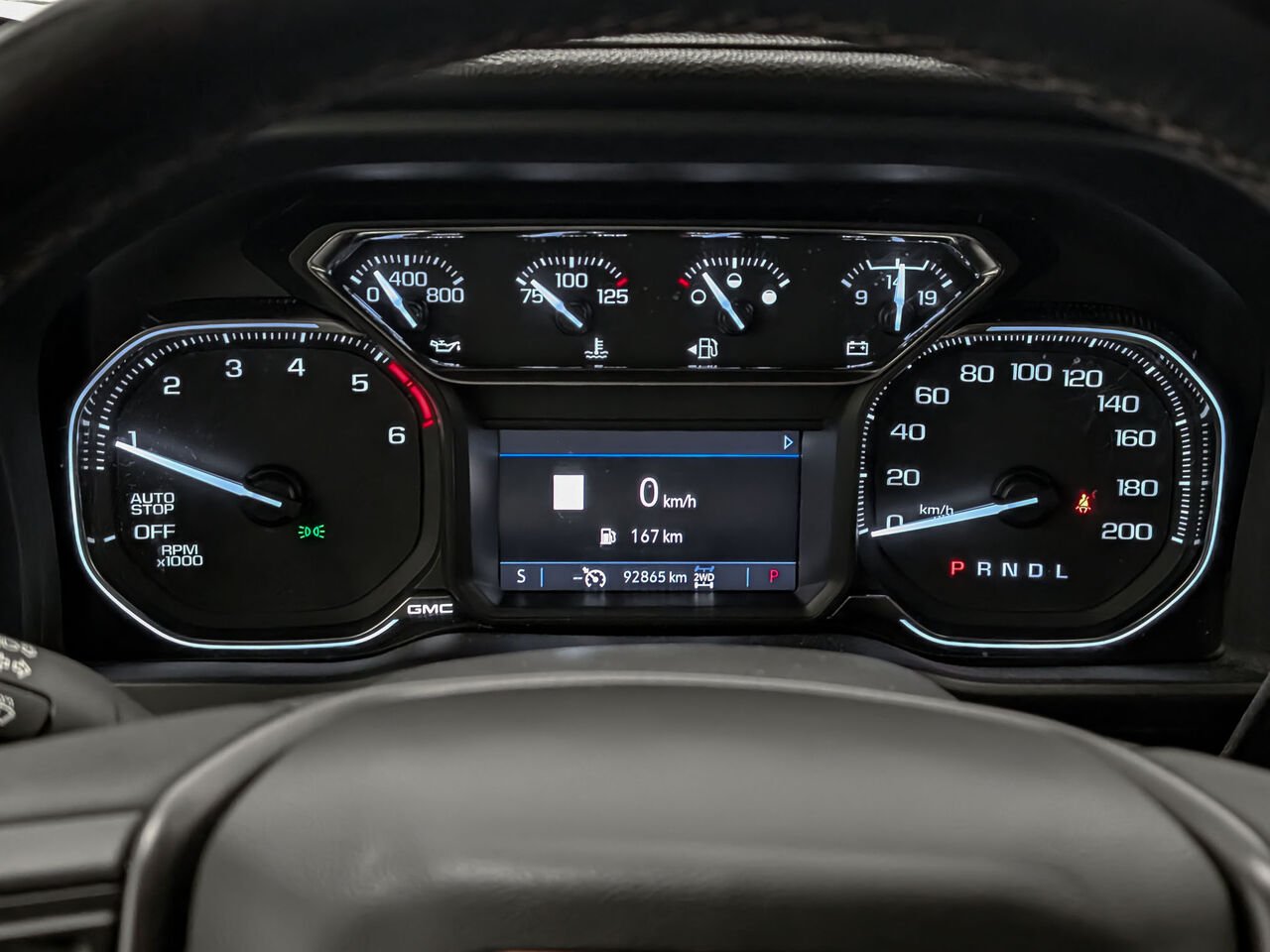 GMC SIERRA 4WD STANDARD BED CREW CAB AT4 Moteur 3.0l Diesel 2022 Blanc Sherbrooke - photo #14
