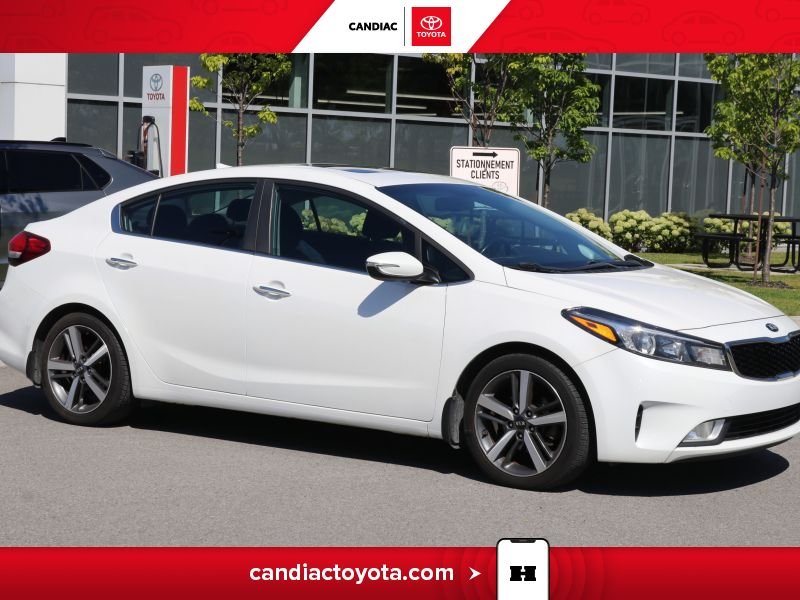 Kia Forte TA04355 | EX - MAGS - TOIT OUVRANT - SIÈGES CHAUFFANTS 2017 Blanc Laval - photo #0
